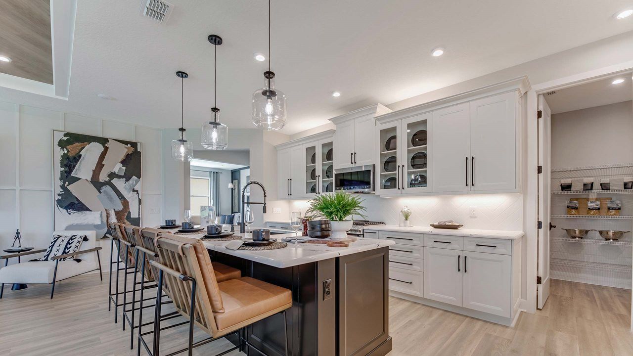 Jade Model Home | Kitchen - Model shown is from sister community