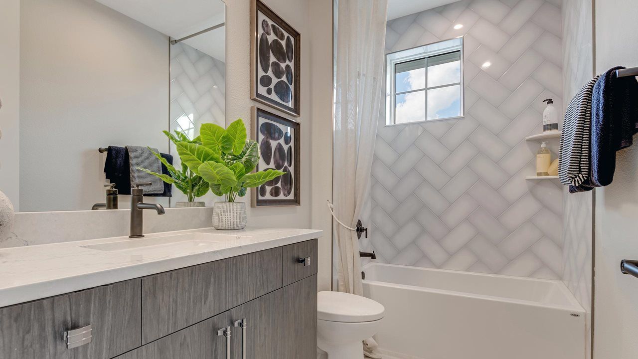 Jade Model Home | Bonus Bath - Model shown is from sister community