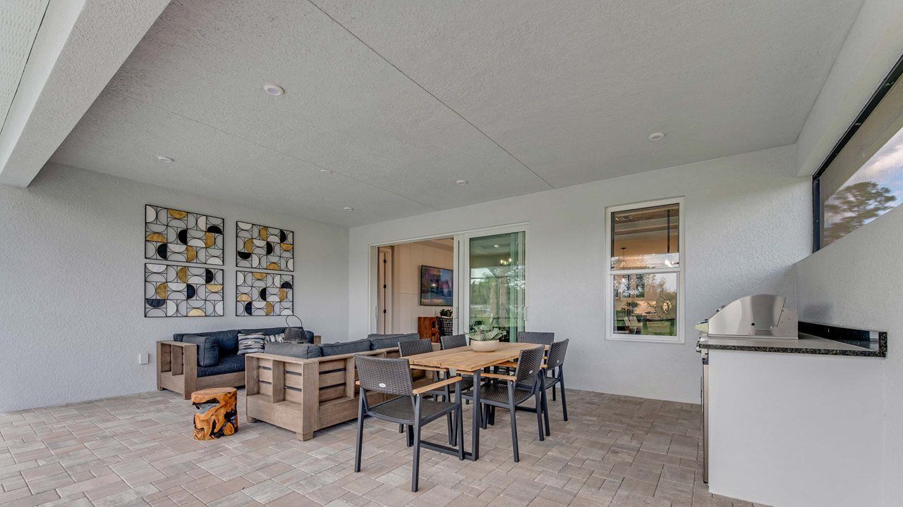 Jade Model Home | Lanai - Model shown is from sister community