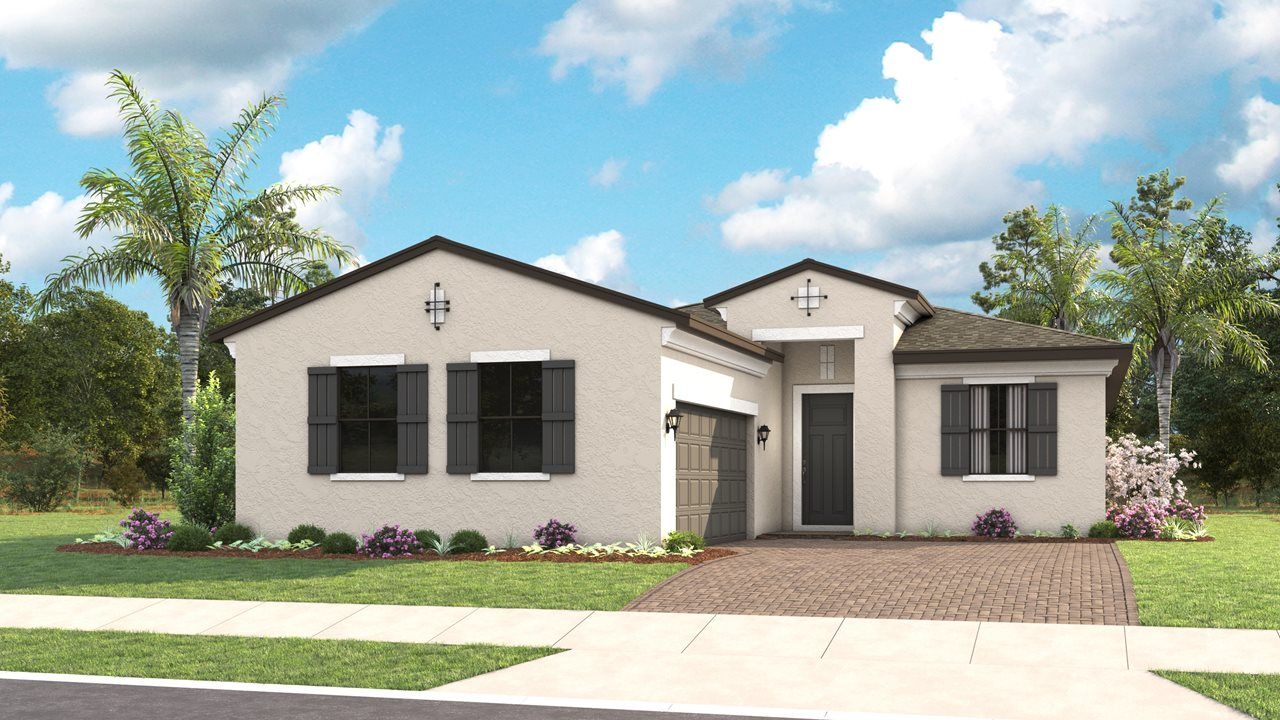 Spanish - Laura Model - Woodland Preserve | Front Exterior