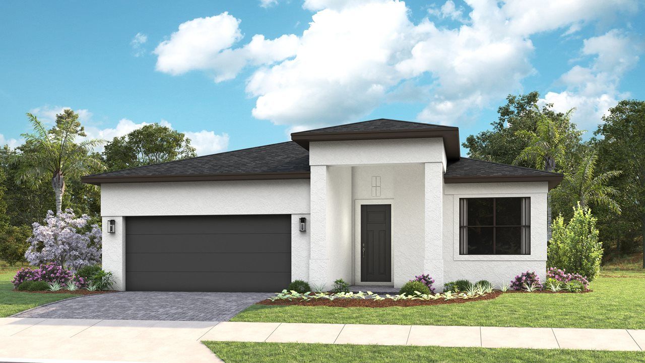 Transitional - Morgan Model - Woodland Preserve | Front Exterior