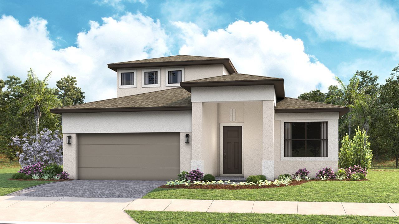 Transitional Bonus - Morgan Model - Woodland Preserve | Front Exterior