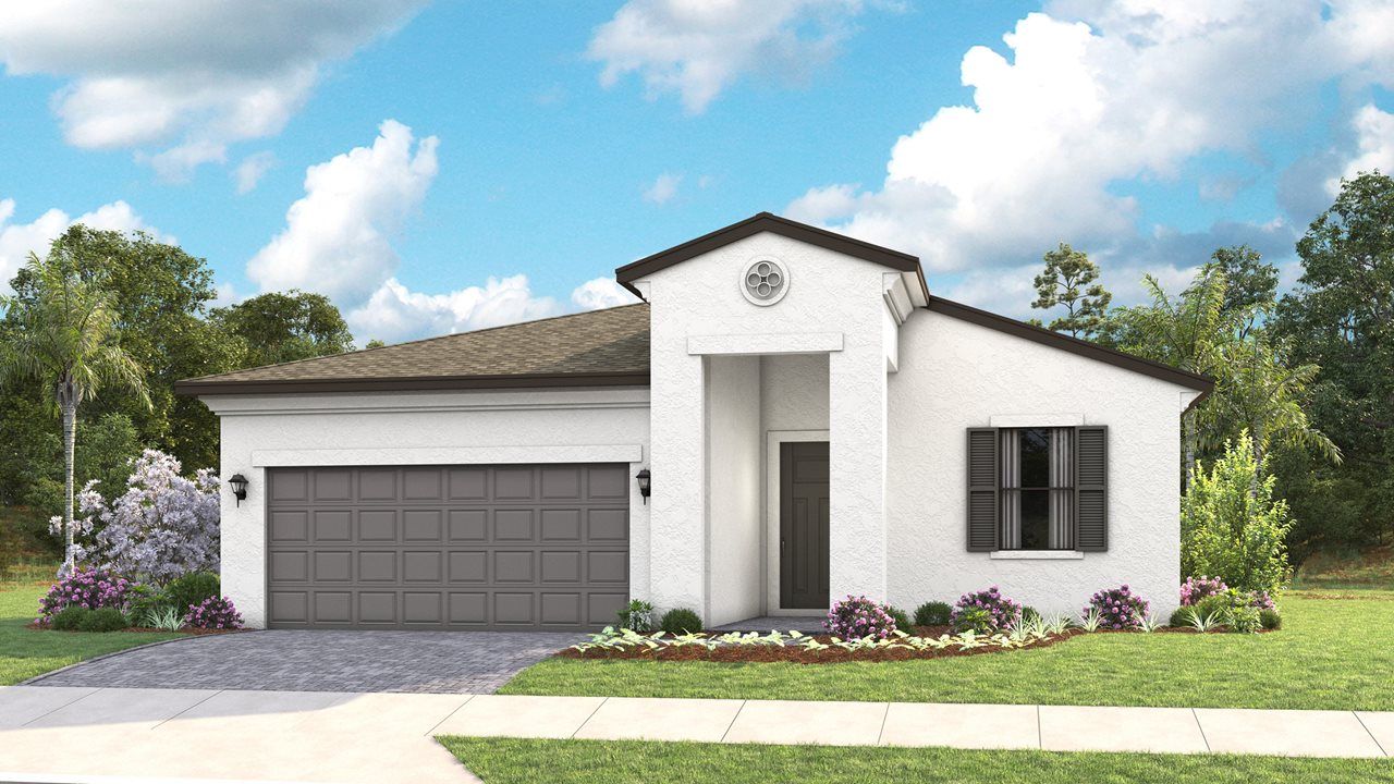 Spanish - Morgan Model - Woodland Preserve | Front Exterior