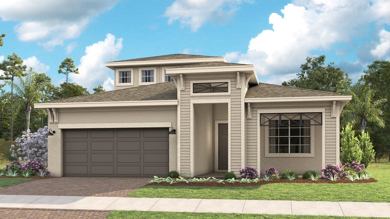 Coastal Bonus - Morgan Model - Woodland Preserve | Front Exterior