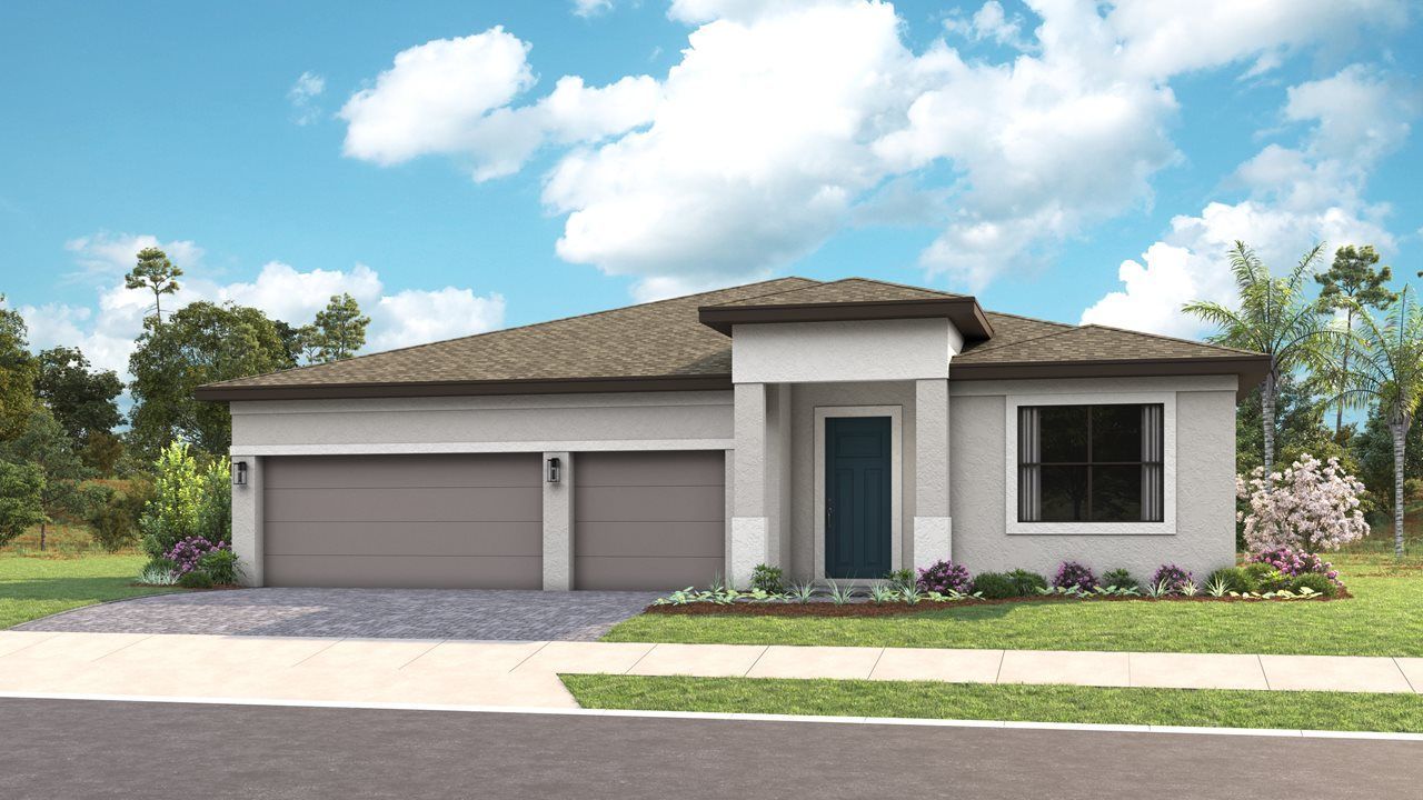 Transitional - Morgan Model - Woodland Preserve | Front Exterior