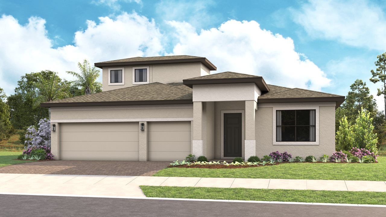 Transitional Bonus- Morgan Model - Woodland Preserve | Front Exterior
