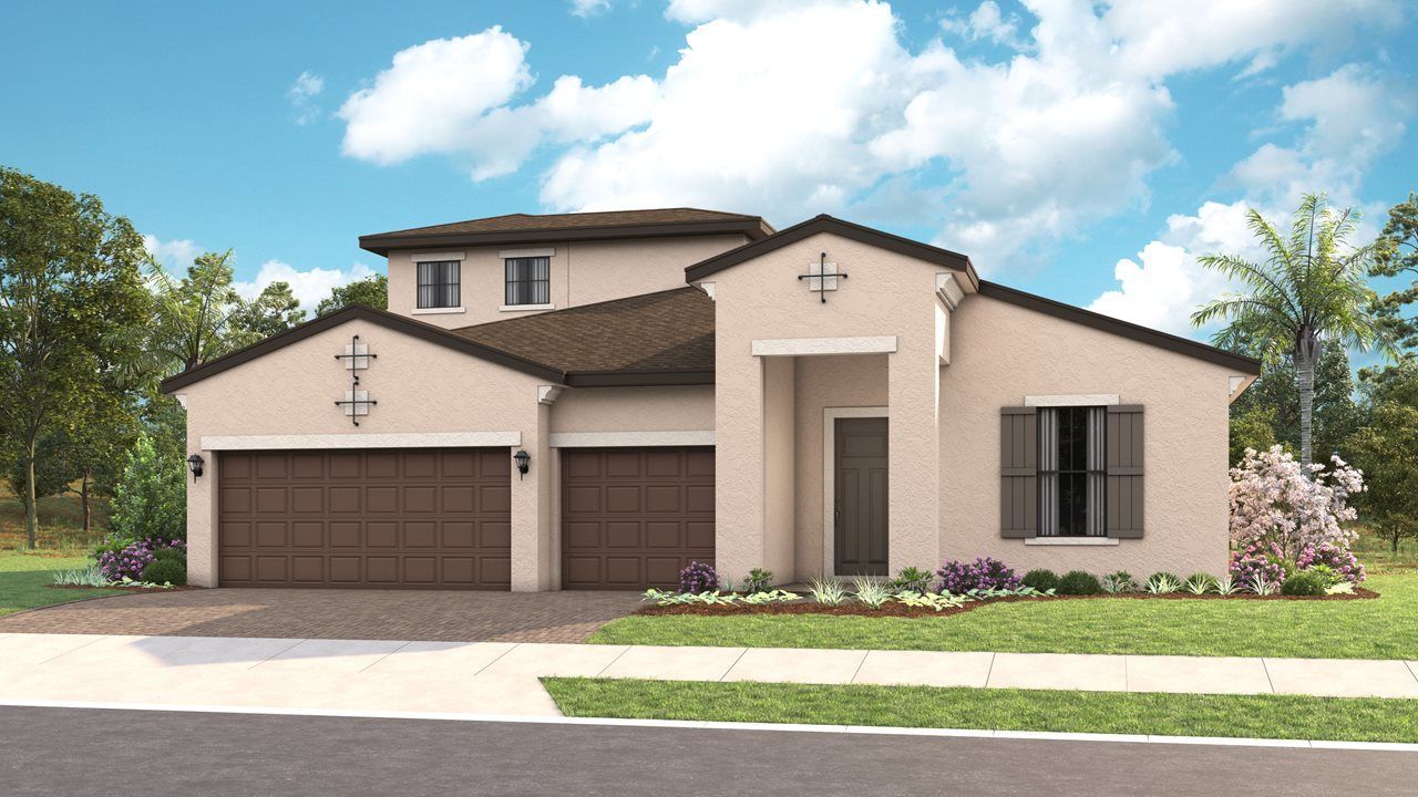 Spanish Bonus - Morgan Model - Woodland Preserve | Front Exterior