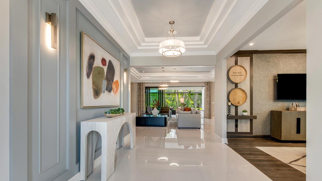 Exterior Rachel Model | Entry - Model shown is in a sister community