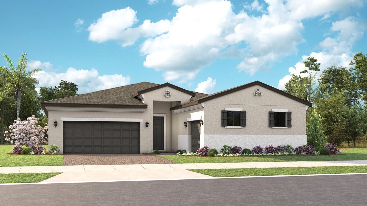 Spanish - Sarah Model - Woodland Preserve | Front Exterior