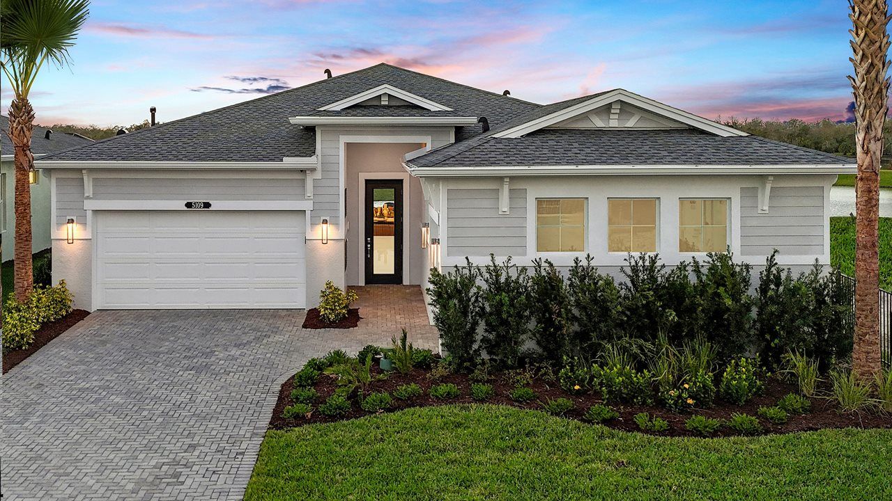 Coastal - Sarah Model - Woodland Preserve | Front Exterior