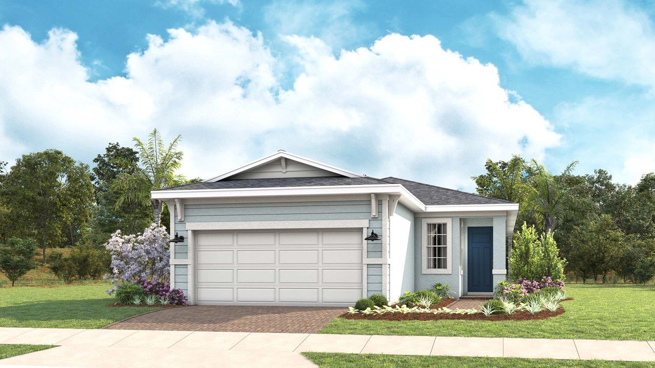 Ana Model Home | Elevation C - Coastal