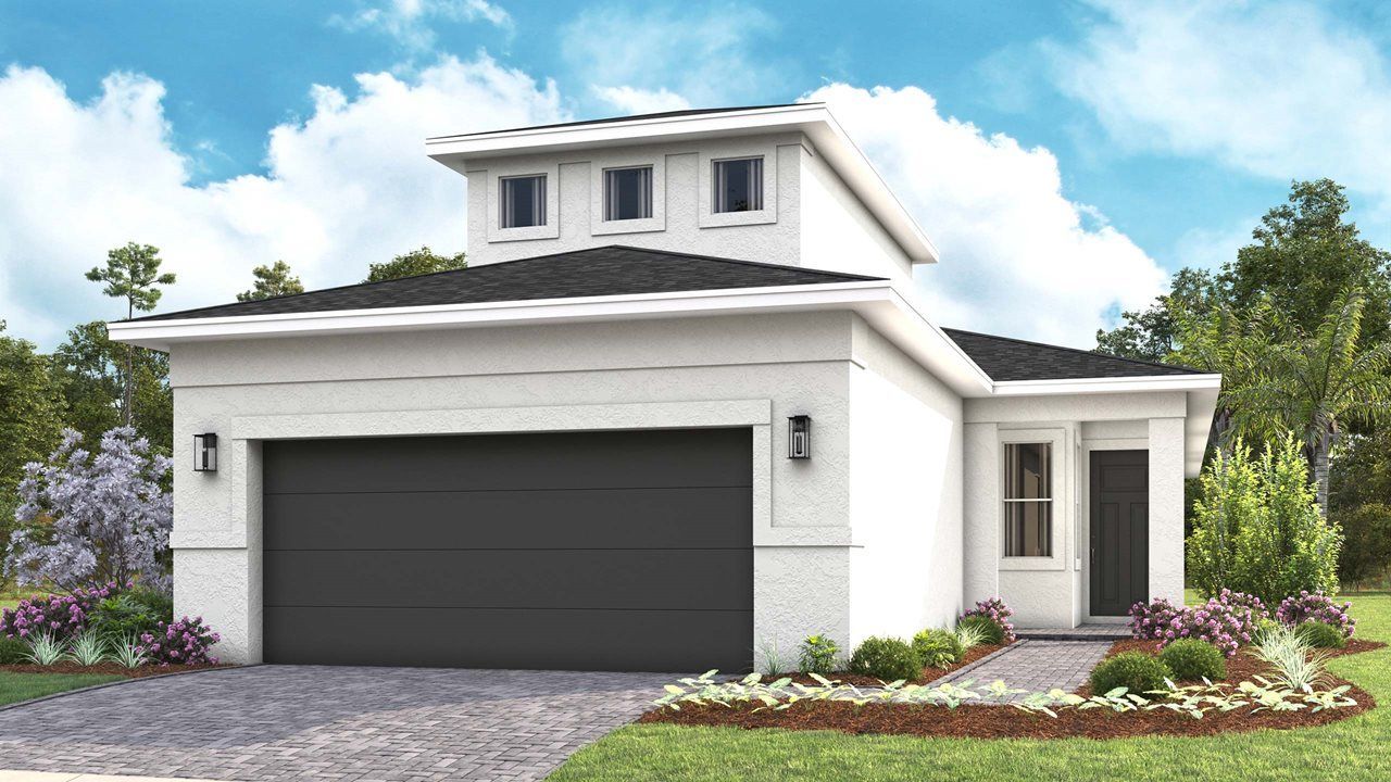 Bailey Model Home | Elevation A - Transitional Bonus