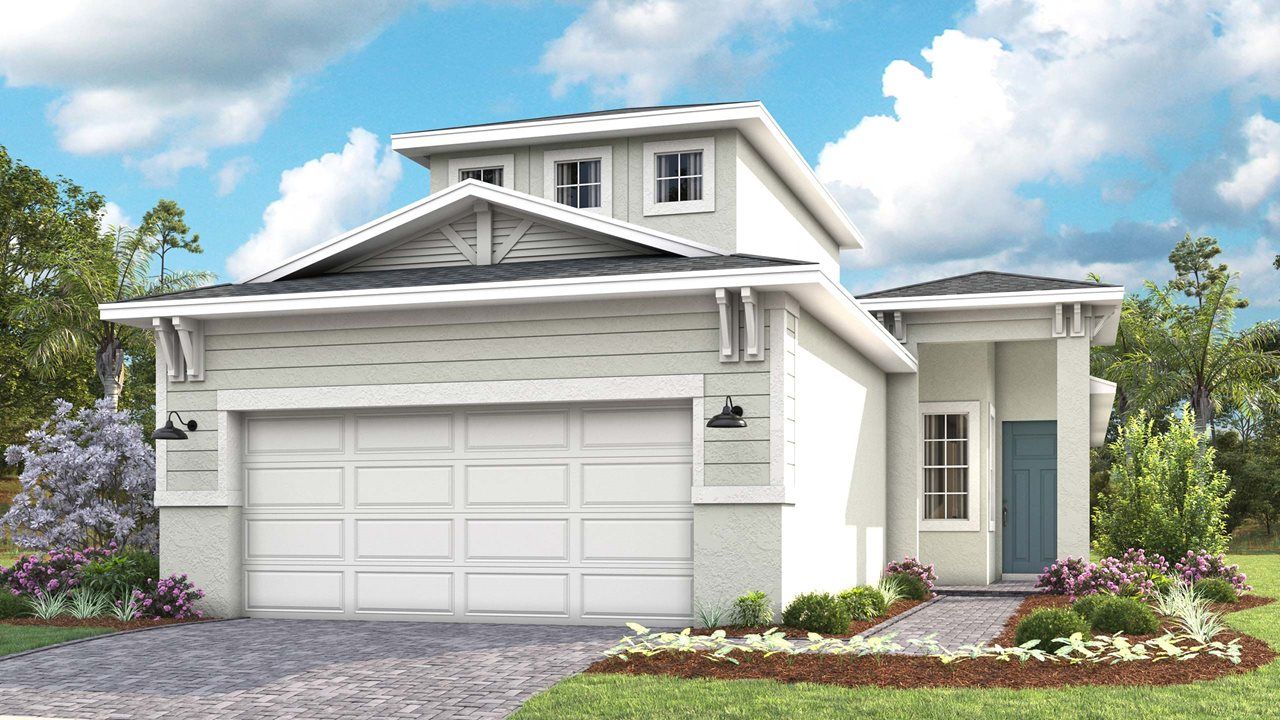 Bailey Model Home | Elevation C - Coastal Bonus