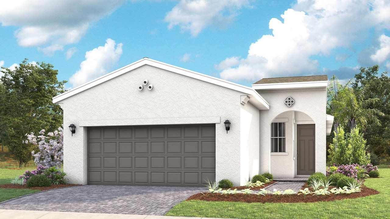 Claire Model Home | Elevation B - Spanish