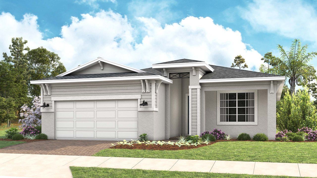 Eva Model Home | Elevation C - Coastal