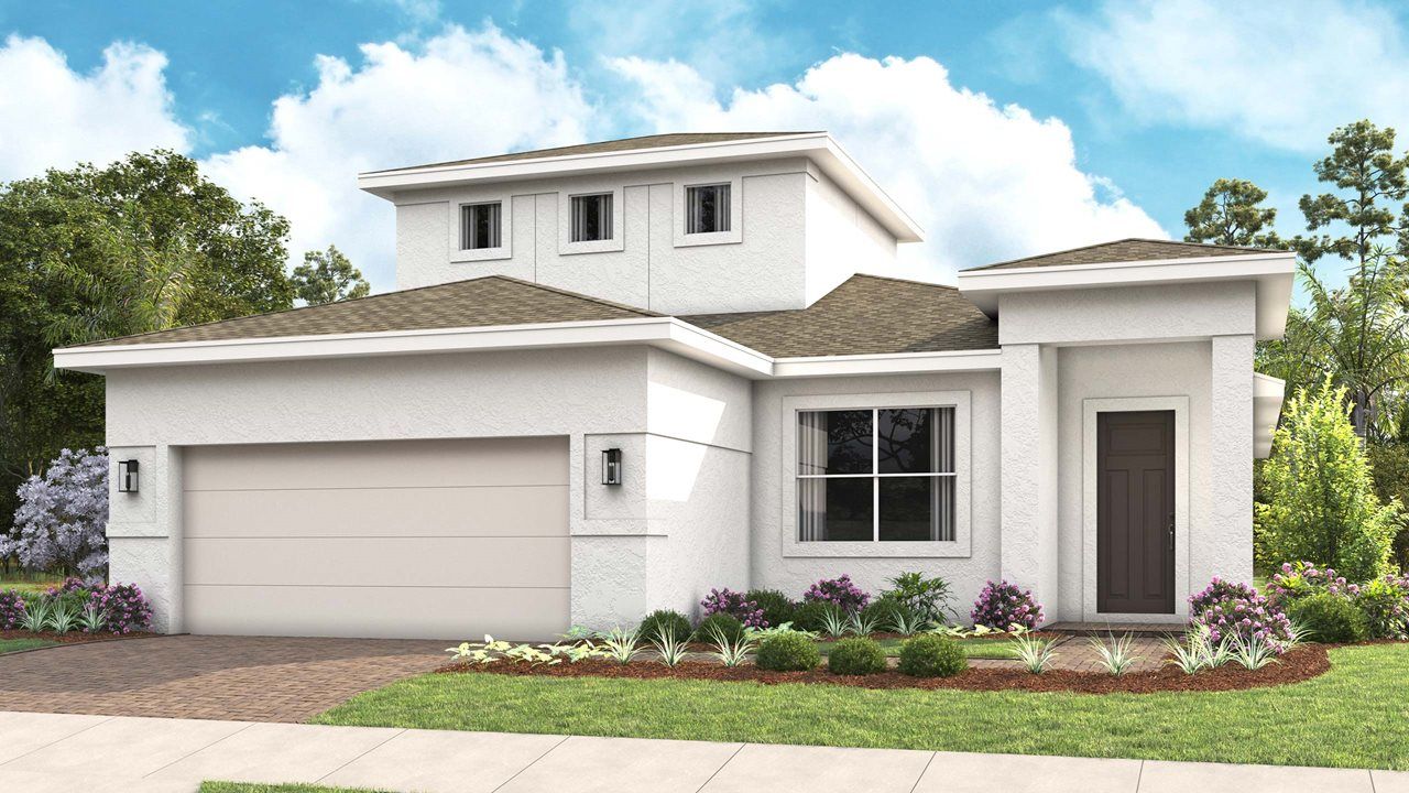 Gabriella Model Home | Elevation A - Transitional Bonus