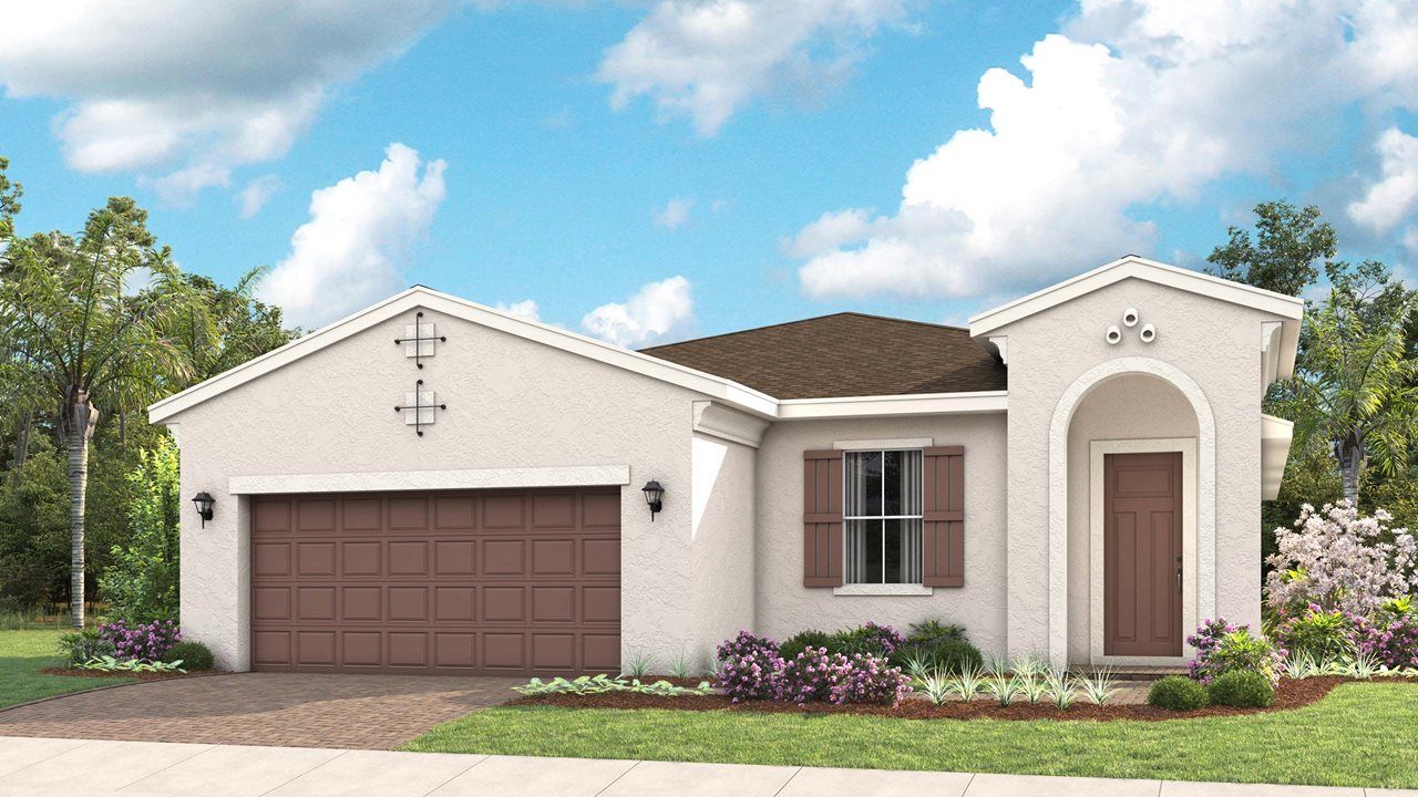 Gabriella Model Home | Elevation B - Spanish