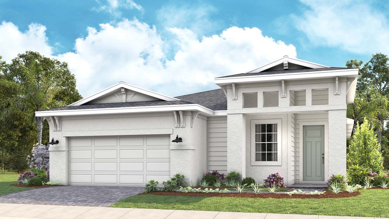Gabriella Model Home | Elevation C - Coastal