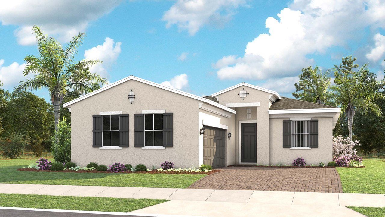 Laura Model Home | Elevation B - Spanish