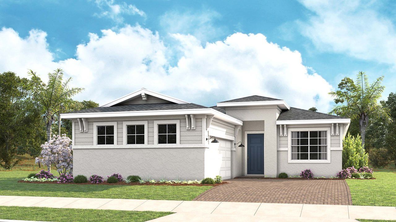 Laura Model Home | Elevation C - Coastal