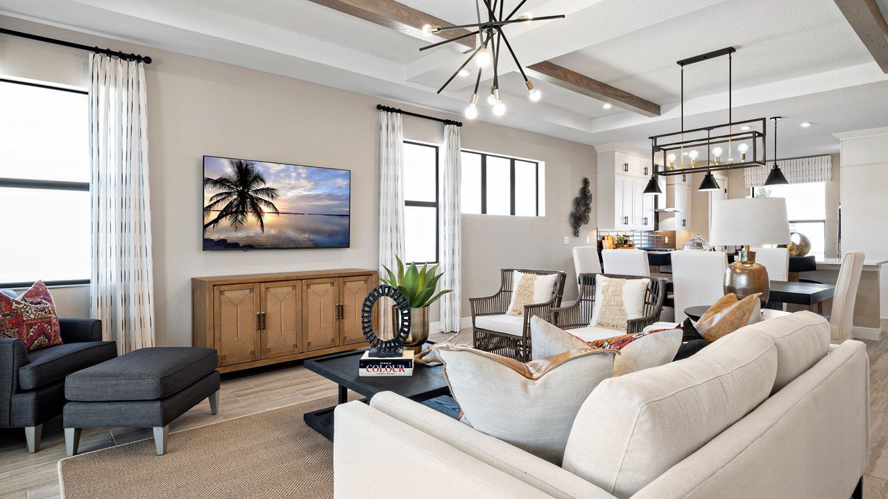 Eva Model Home | Living room