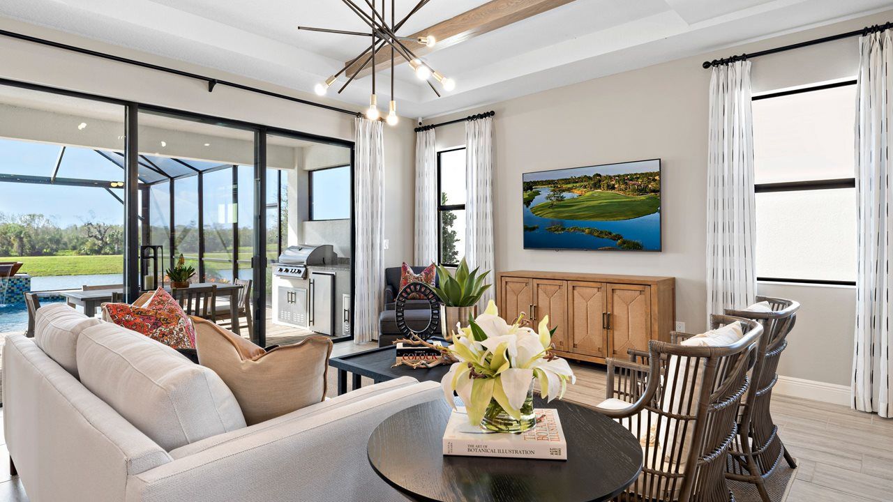 Eva Model Home | Living room