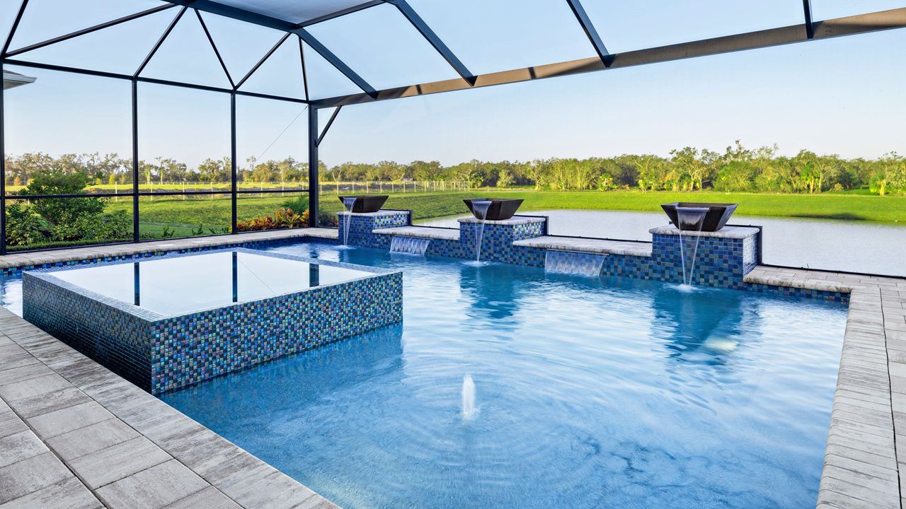 Eva Model Home | Pool