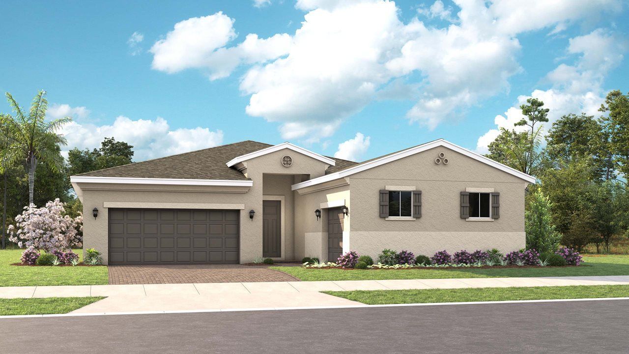 Sarah Model Home | Elevation B - Spanish