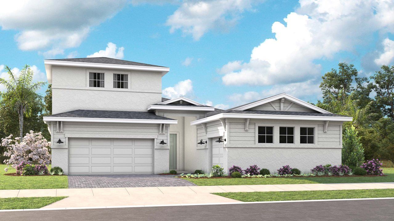 Sarah Model Home | Elevation C - Coastal Bonus
