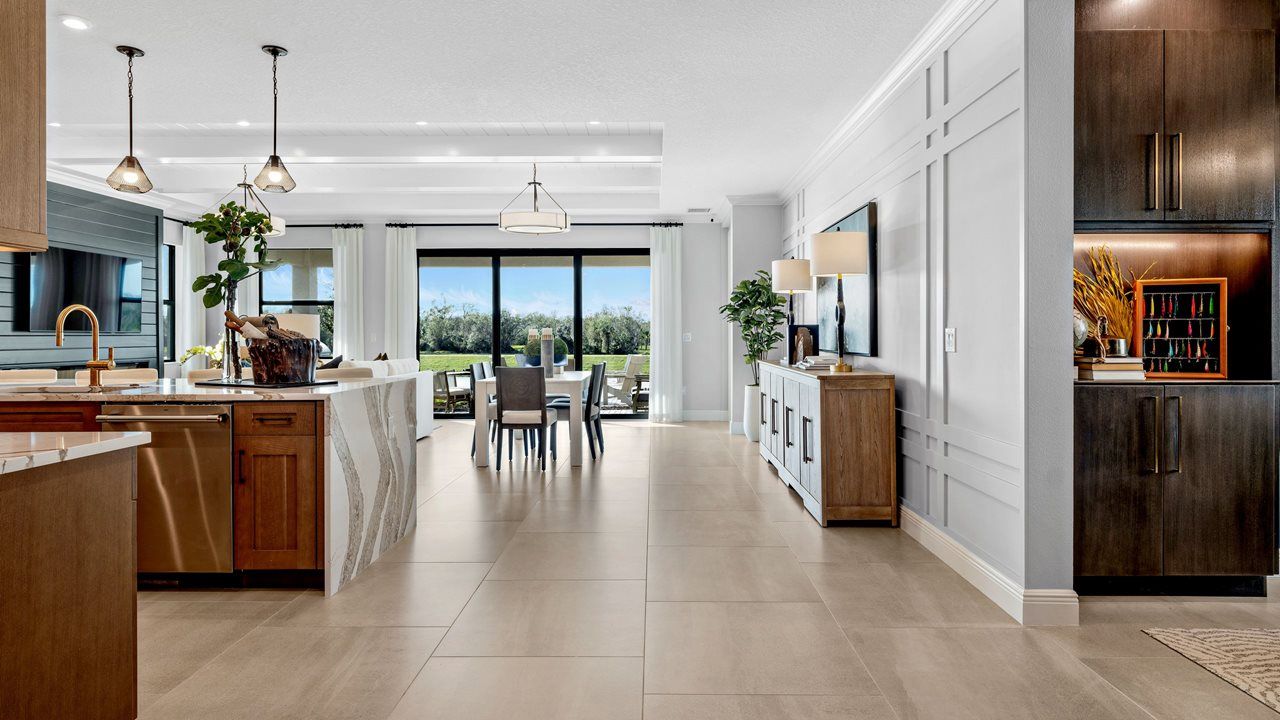 Laura Model Home | Great Room Foyer - Model shown is from sister community