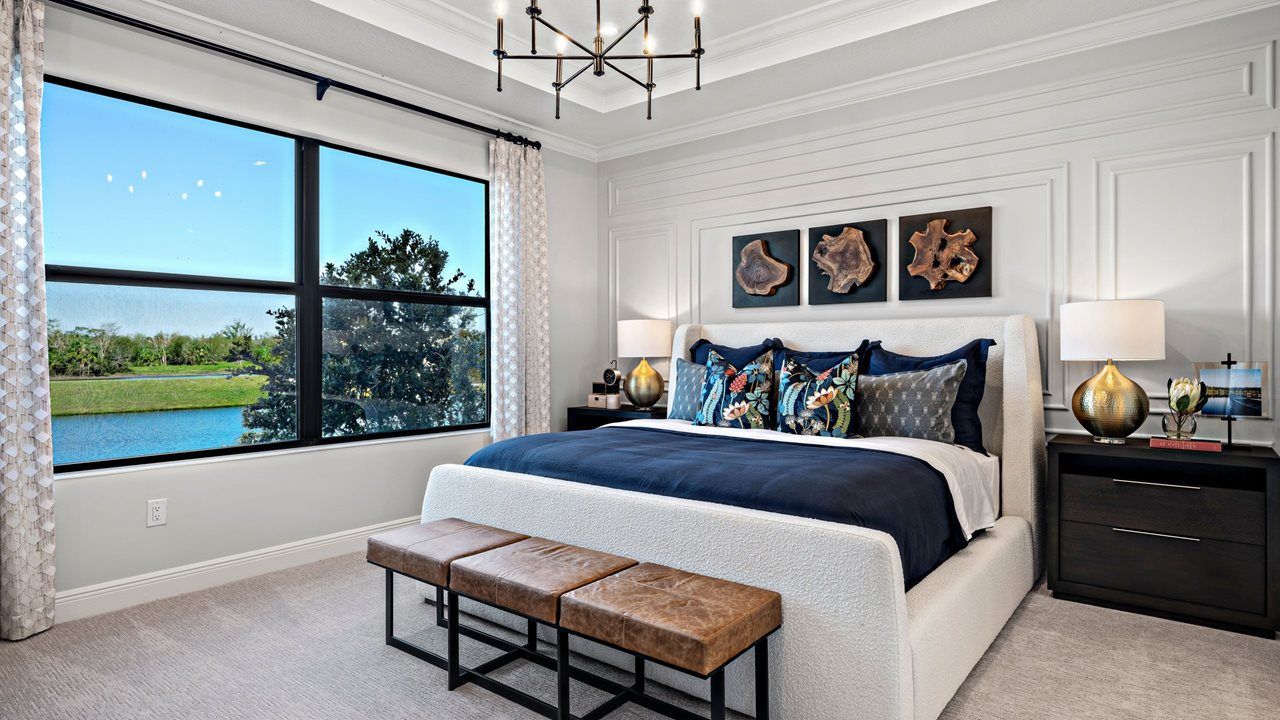 Laura Model Home | Owner's Suite - Model shown is from sister community