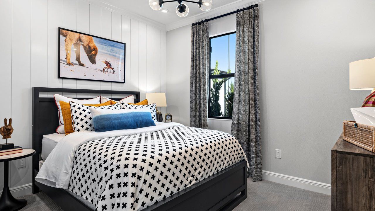 Laura Model Home | Third Bedroom - Model shown is from sister community