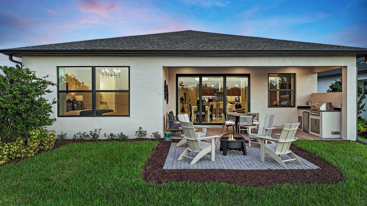Laura Model Home | Lanai - Model shown is from sister community
