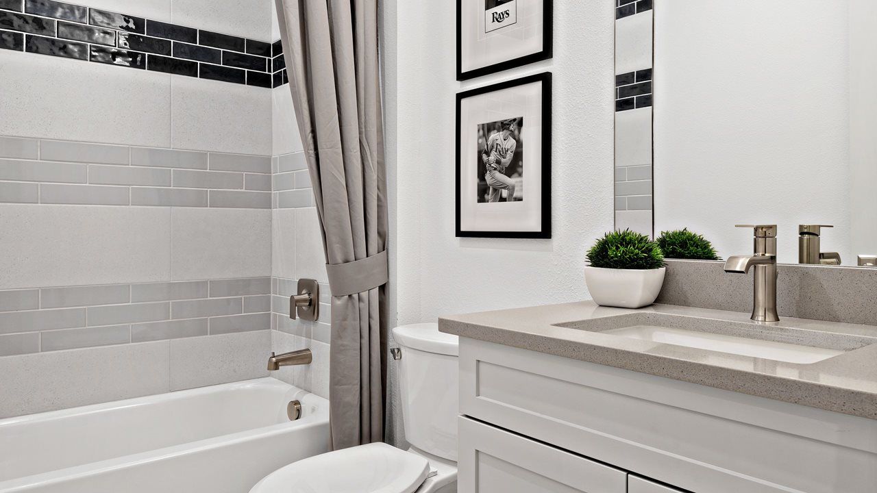 Morgan Model Home | Third Bath