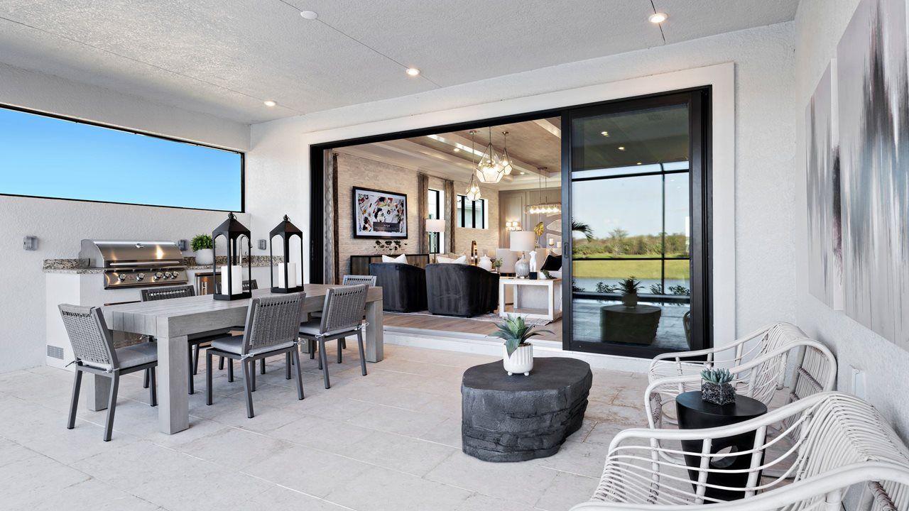 Morgan Model Home | Lanai