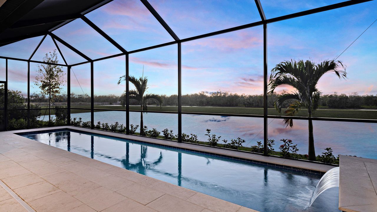 Morgan Model Home | Pool
