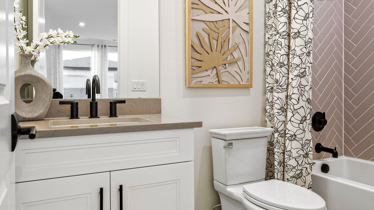 Pearl Model Home | Third Bath