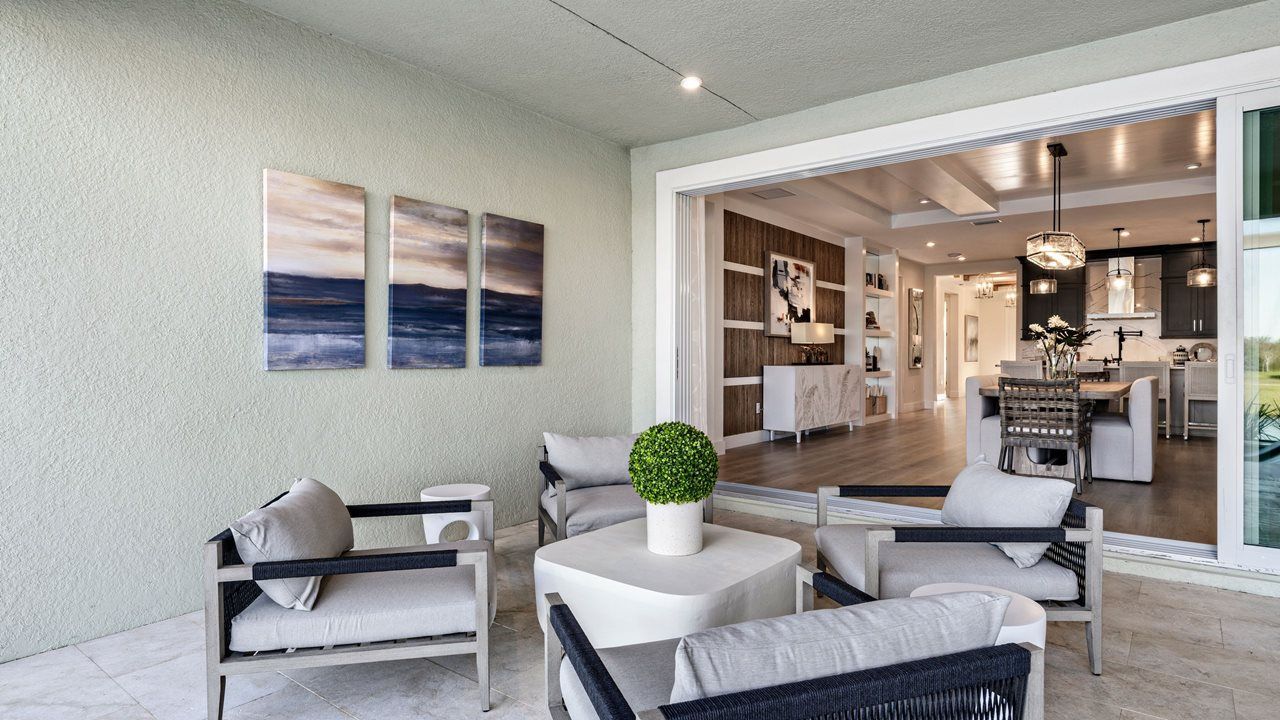 Pearl Model Home | Lanai