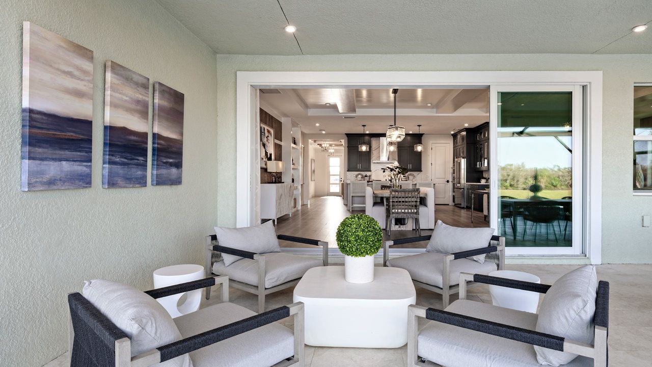 Pearl Model Home | Lanai