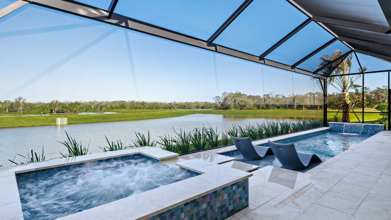 Pearl Model Home | Pool & Spa