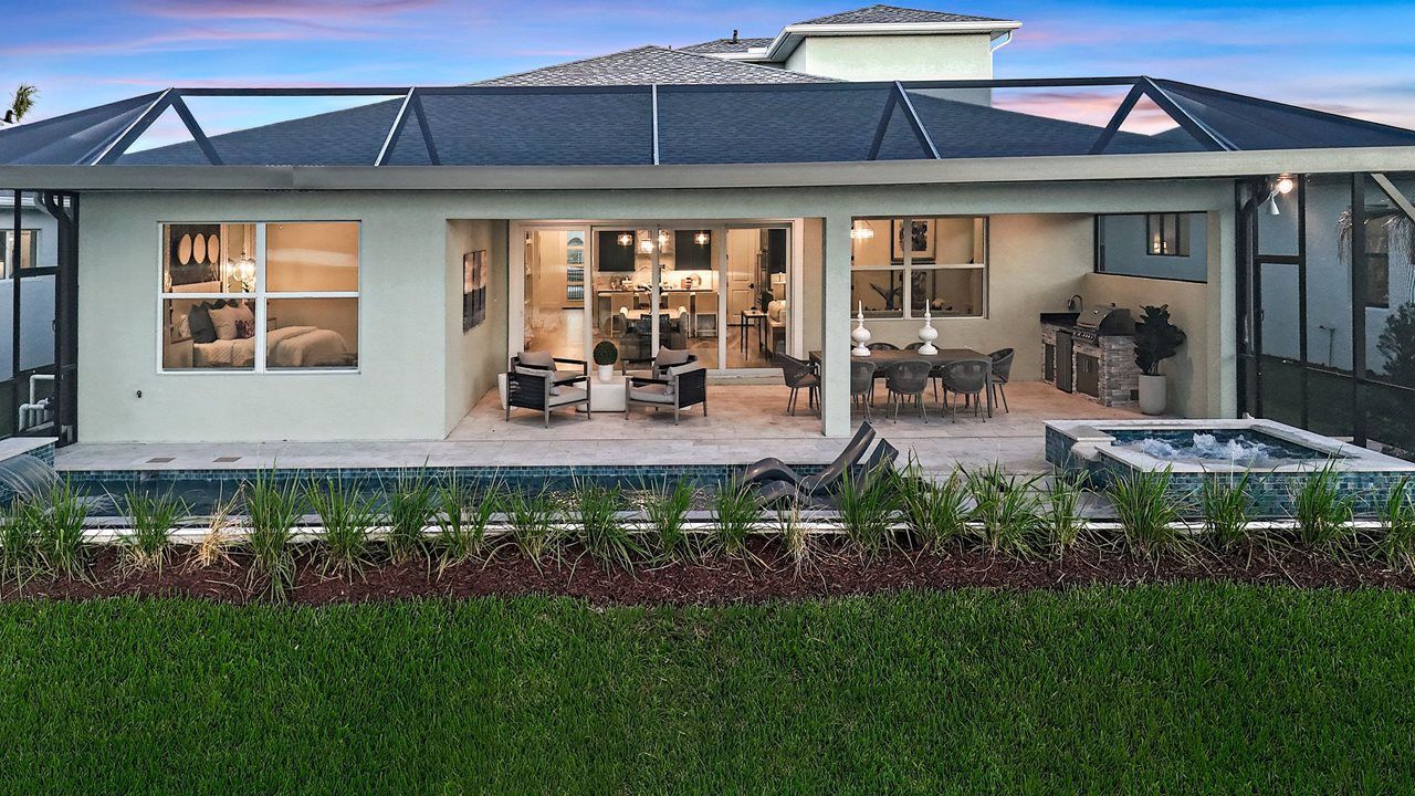 Pearl Model Home | Backyard