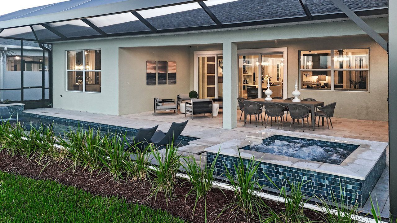 Pearl Model Home | Backyard