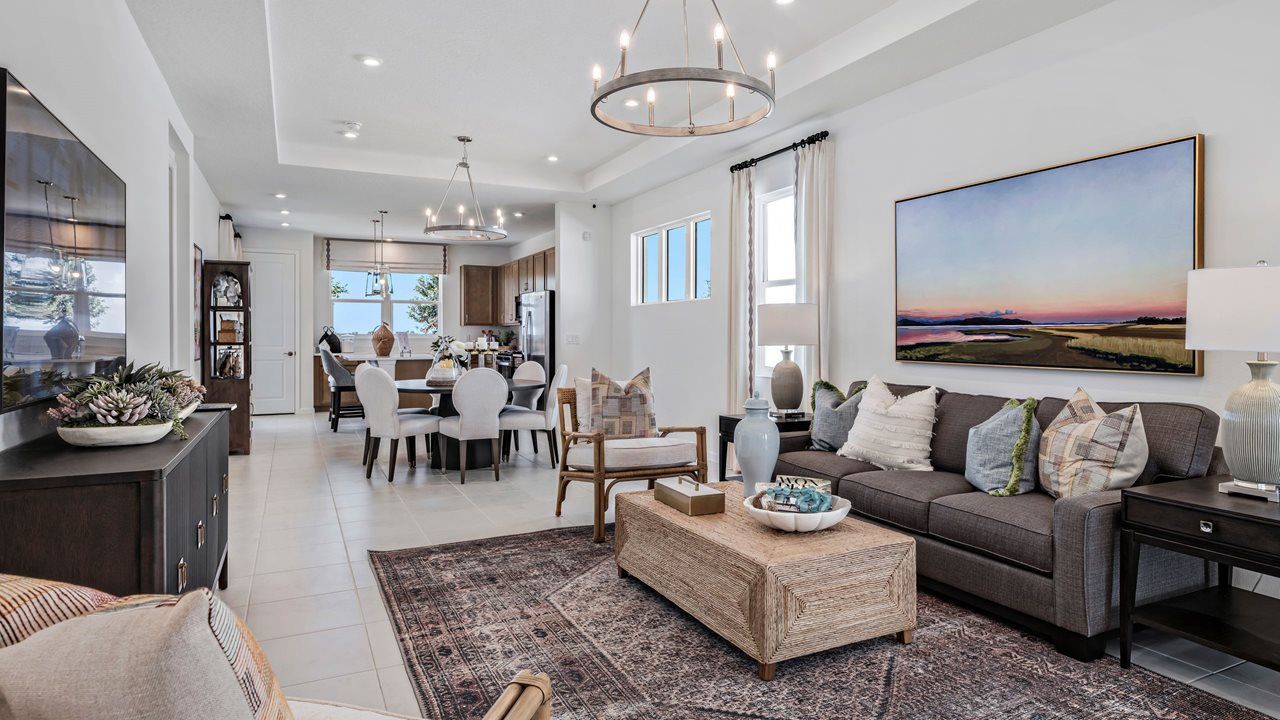 Great room - Baily Model Home