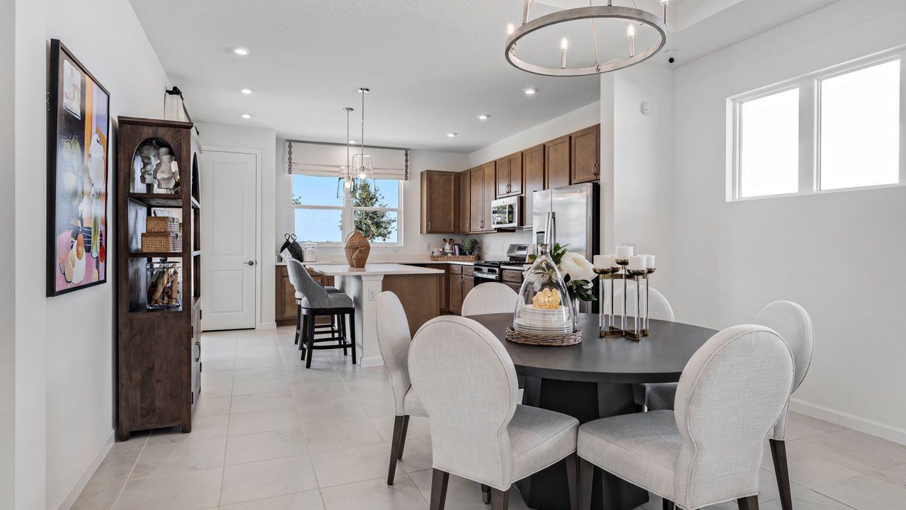 Dining & Kitchen - Baily Model Home