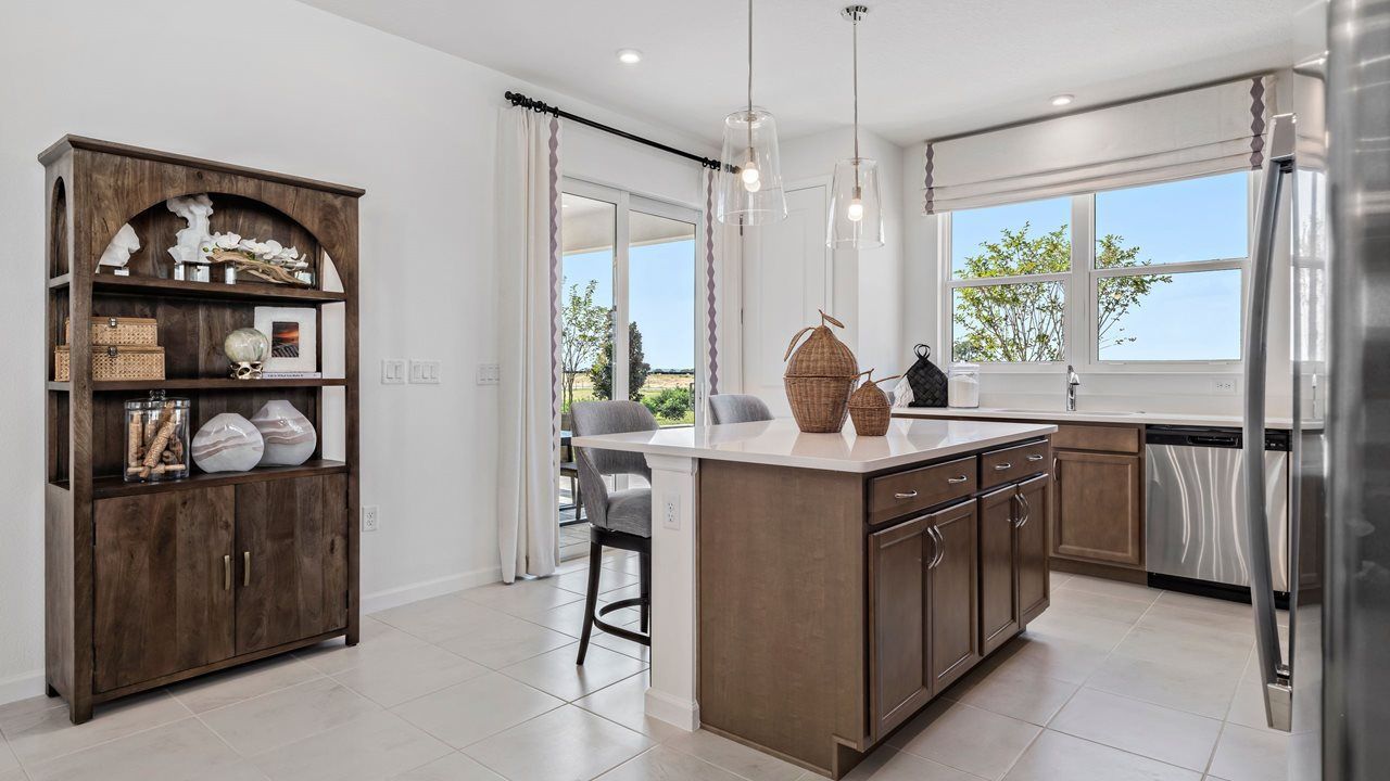 Kitchen Island - Baily Model Home
