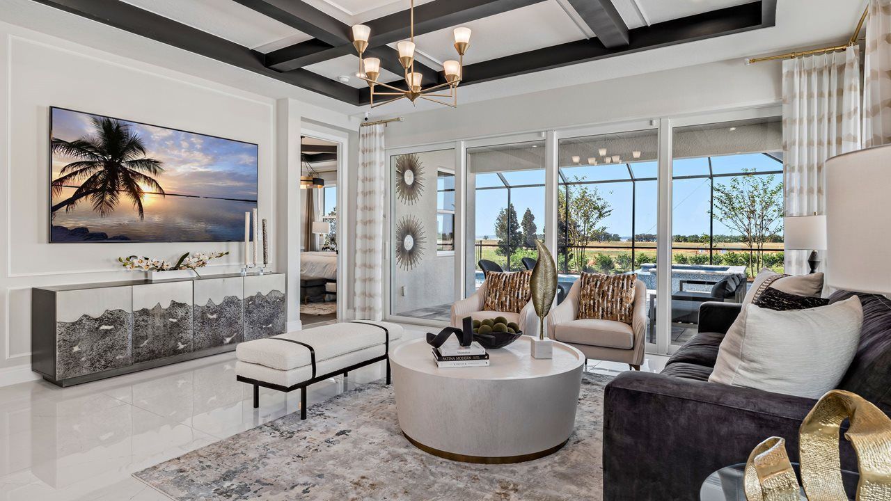 Great Room - Eva Model Home