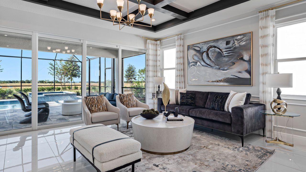 Great Room - Eva Model Home