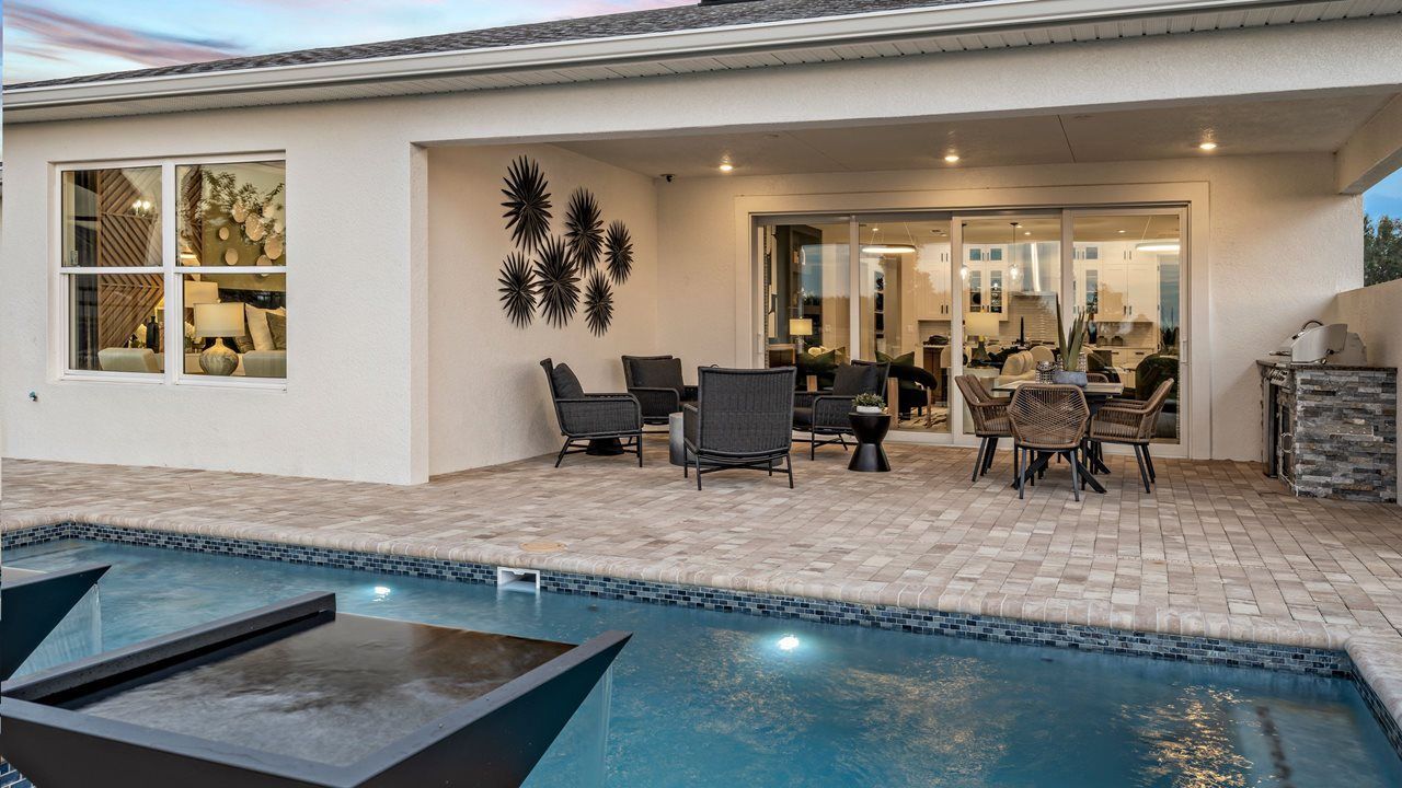 Pool & Lanai - Jade Model Home