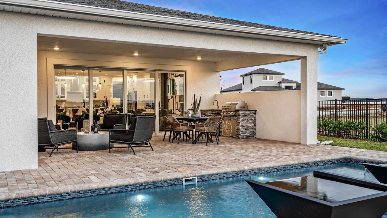 Pool & Lanai - Jade Model Home
