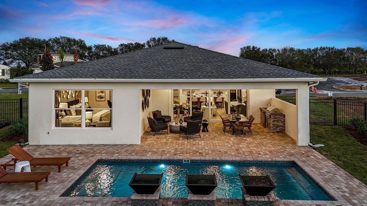 Pool & Lanai - Jade Model Home